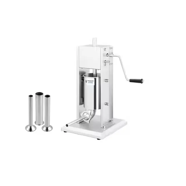 Heavy-Duty Manual Sausage Stuffer with Multiple Nozzle Sizes
