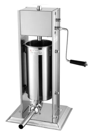 Heavy-Duty Manual Sausage Stuffer with Multiple Nozzle Sizes