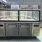 Versatile Supermarket Display Freezer for Cooked Meat Products