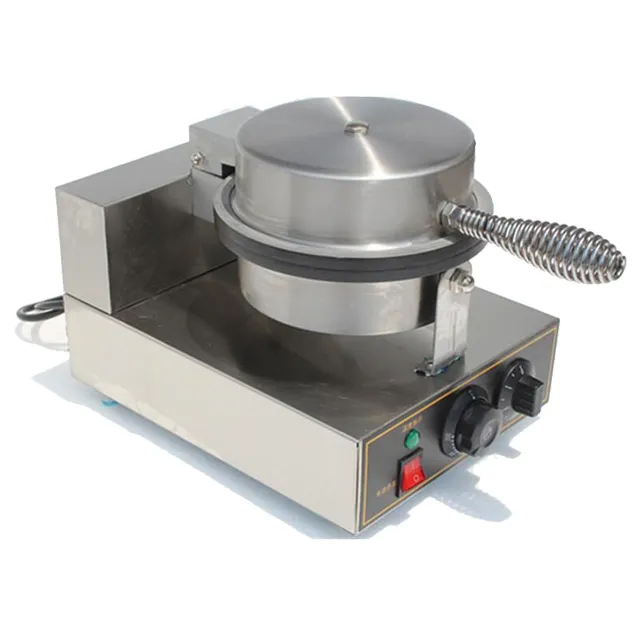 Electric Rotating Waffle Stick Maker for Delicious Treats Sandwich Maker Waffle Maker Electric Commercial Belgian Double Model for Ice Cream Con