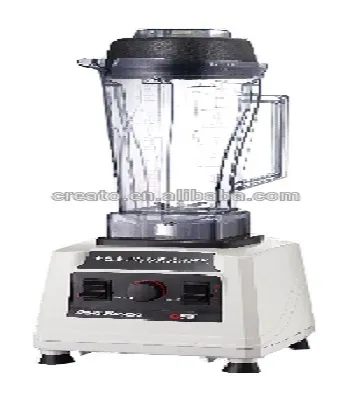 Heavy Duty 1 Cup Silver Blender Juicer Blender Multifunction Blender Robot Commercial Food Fruit Juice Silver Blender