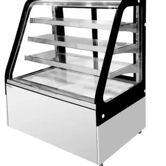 Stylish Glass Door Refrigerator for Pastry and Dessert Display