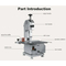 Heavy-Duty Commercial Stainless Steel Bone Cutting Saw Machine