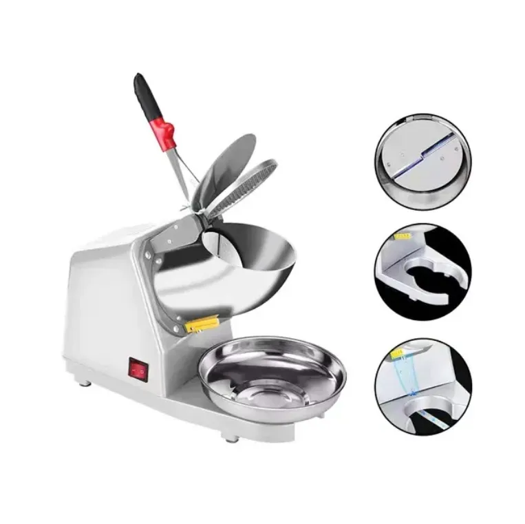 Best Selling Commercial Electric Cube Ice Shaver Maker Machine Ice Crusher