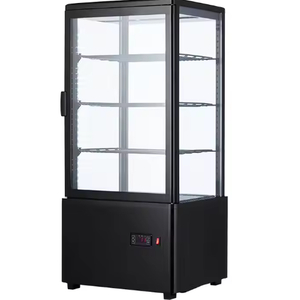 Premium Four-Sided Glass Beer/Wine/Beverage Display Fridge for Retail