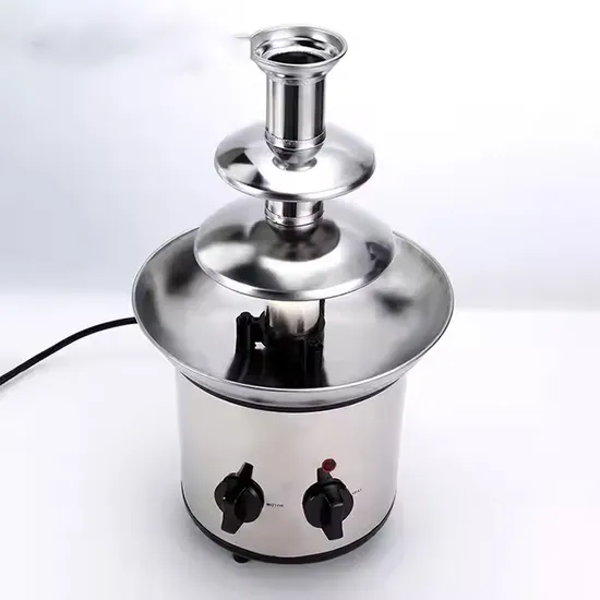Triple Tiers Chocolate Fountain for Home Use (CT-1004)