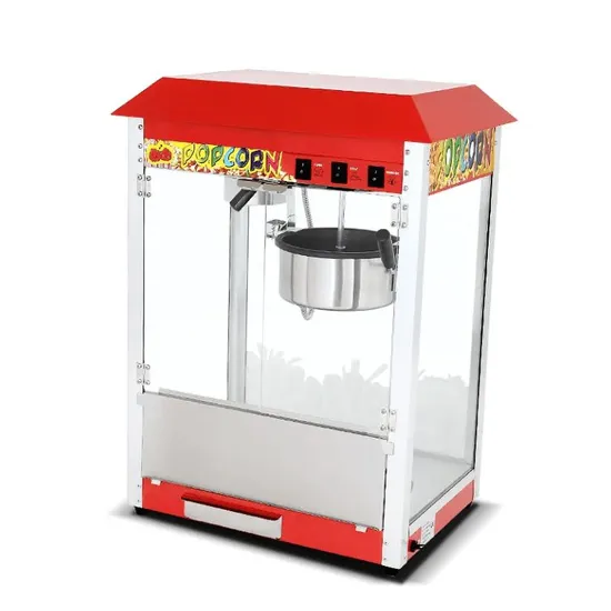 2025 Hot Sale Automatic Snack Equipment Commercial Popcorn Maker Machine