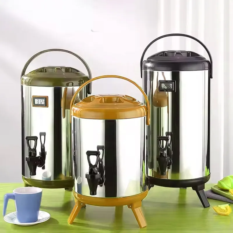 Premium 10L Stainless Steel Tea and Milk Storage Barrel