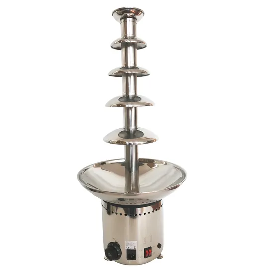 5 Layer Commercial Stainless Steel Chocolate Fountain (CT-1001)