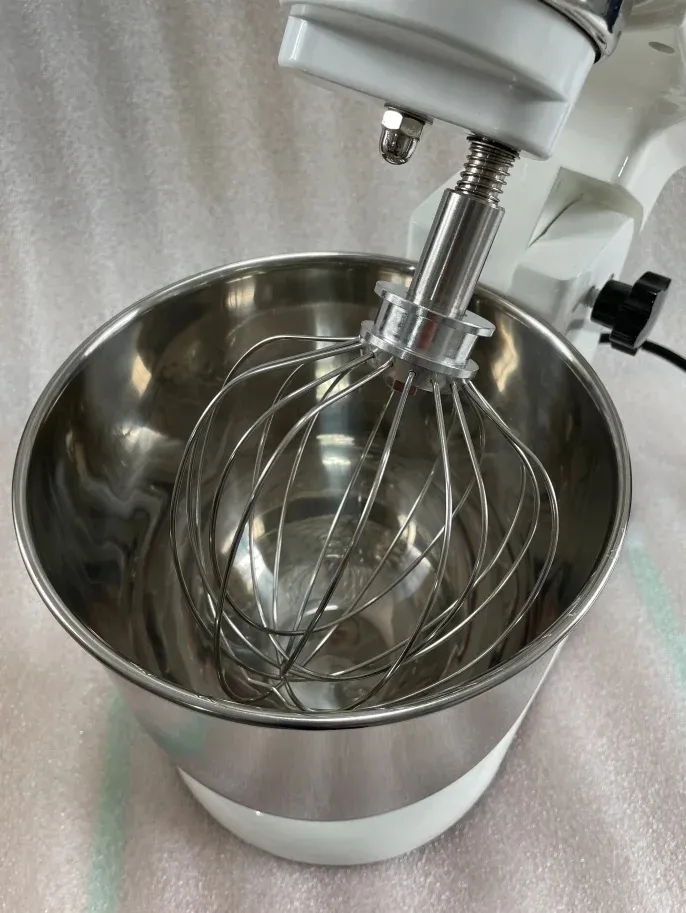 Commercial 5L Electric Dough Mixer Egg Mixer Milk Foam Machine
