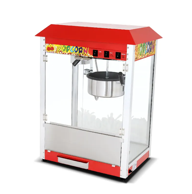 2025 Hot Sale Automatic Snack Equipment Commercial Popcorn Maker Machine