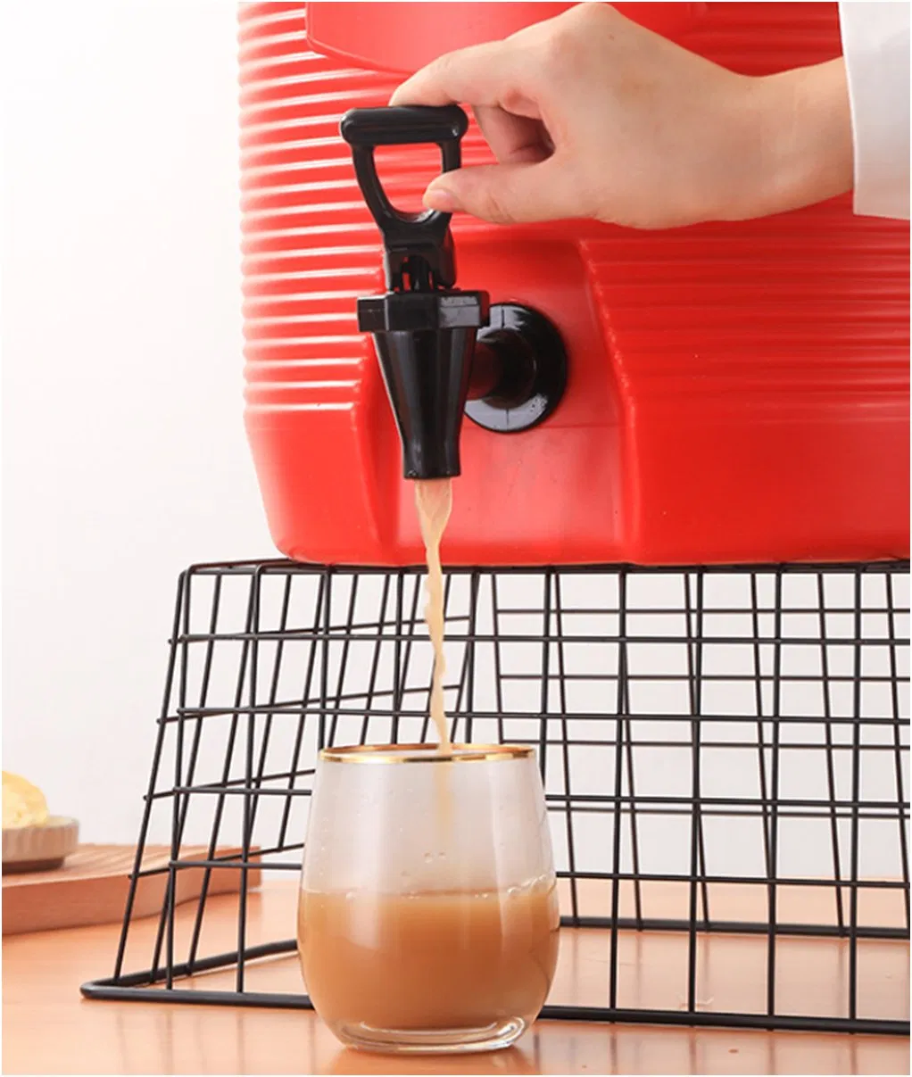 13L 15L 17L Plastic Body Stainless Steel Barrel Milk Tea Bucket
