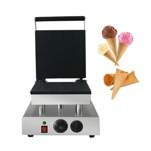 Commercial Customize Mould Square Electric Ice Cream Corn Waffle Maker