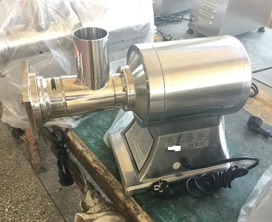 Commercial Electric Grinder with High Power Motor for Meat Processing