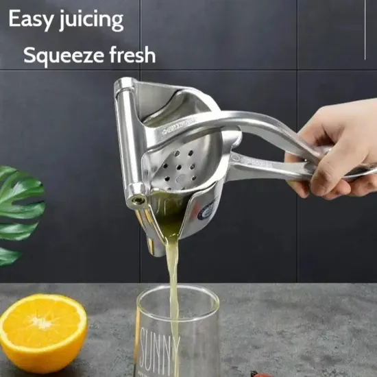Premium Manual Orange Juice Hand Press Juicer for Home Use