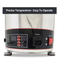 Stainless Steel Electric Chocolate Fountain Machine (CT-1205)