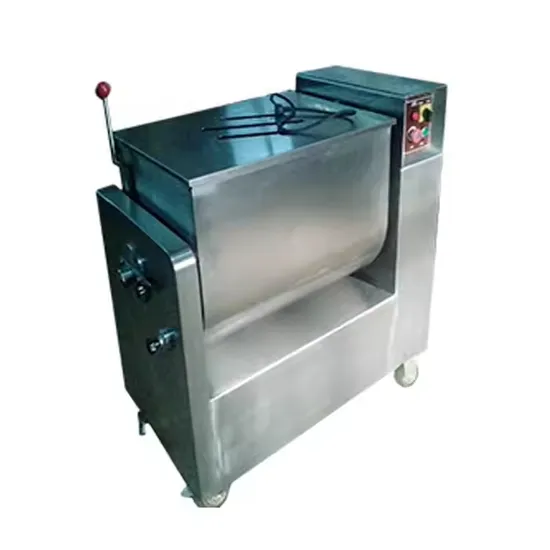 Commercial Stainless Steel Meat Filling Mixer for Sausage, Burger, and Meatball Processing