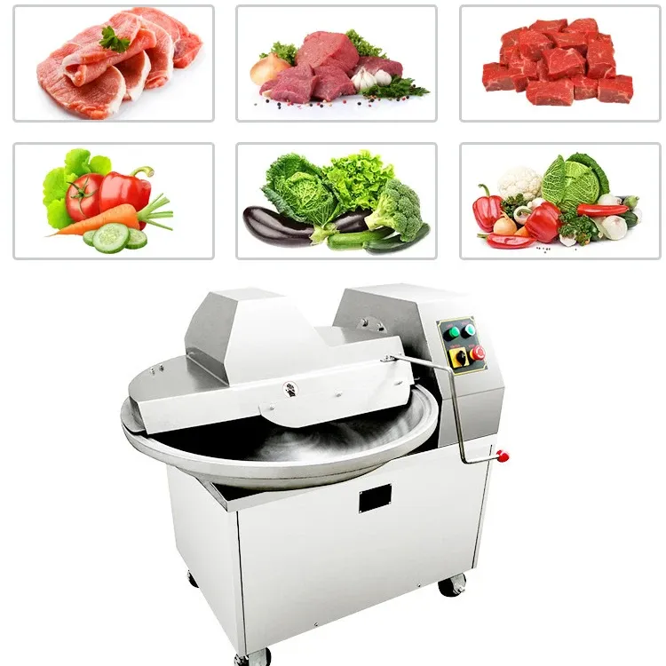 CT-QS630 Industrial Stainless Steel Meat and Vegetable Cutter Mixer