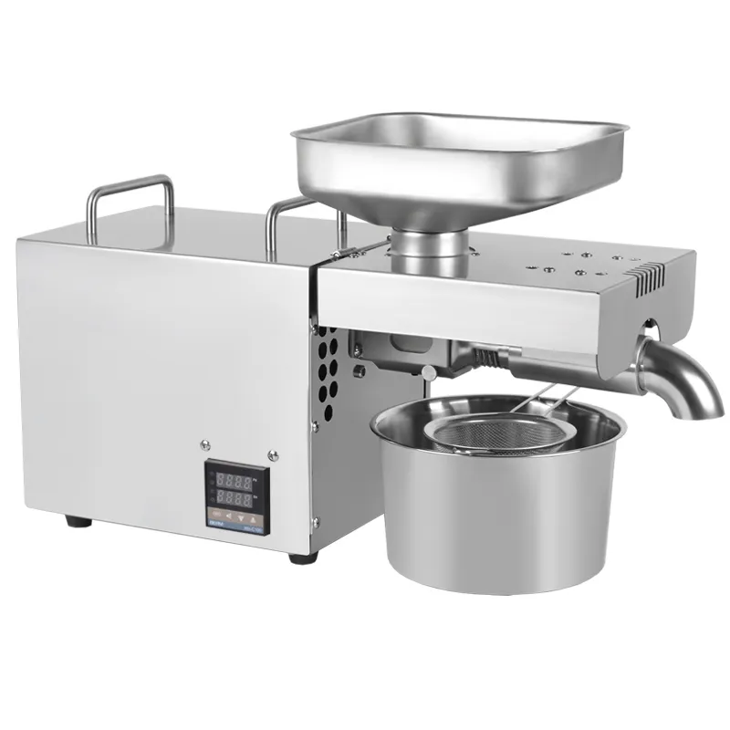 Stainless Steel Automatic Cold and Heat Oil Press Machine for Sesame Peanut Palm Vegetable Seeds