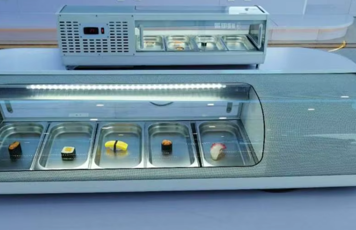 Restaurant Table-Top Pizza Display Refrigerator Pizza Salad Bar Undercounter Display Refrigerator