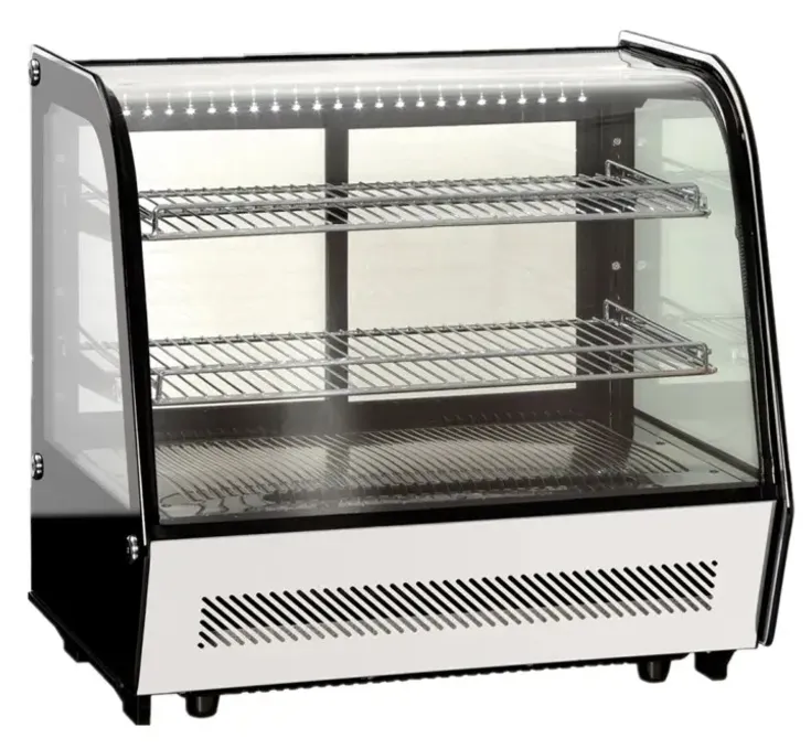 Professional Electric 97L Food Warming Display Case Refrigeration Equipment