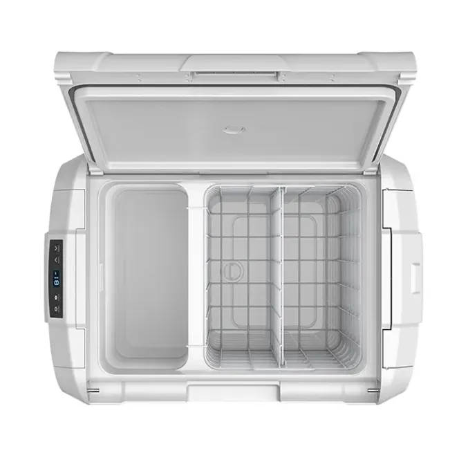 Factory Direct 65L Vehicle and Home Use Car Refrigerator Portable Camping Car Freezer with Detachable Battery