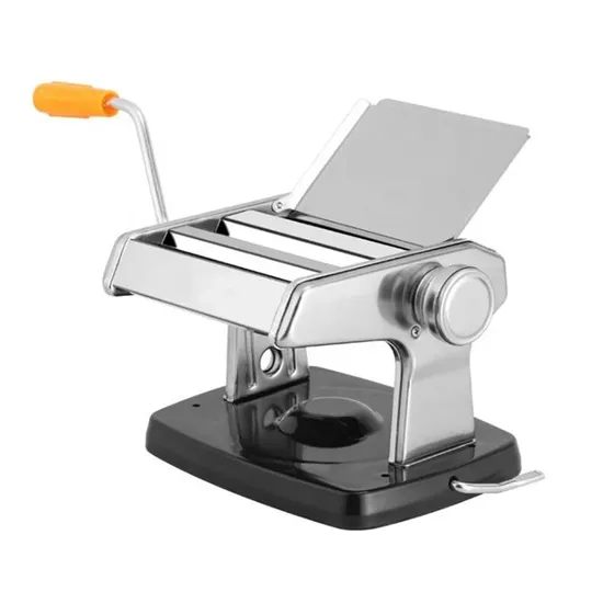 Stainless Steel Hand Pasta Maker with 3 Kinds Blade for Home