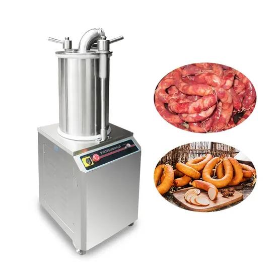 Heavy-Duty 26L Stainless Steel Hydraulic Sausage Filler Machine