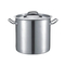 12L Custom 6L~225L Multi Sizes Stainless Steel Stock Pot High Pot Cookware Large Cooking Pot for Home Restaurant Soup Barrel