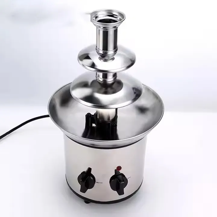 Triple Tiers Chocolate Fountain for Home Use (CT-1004)