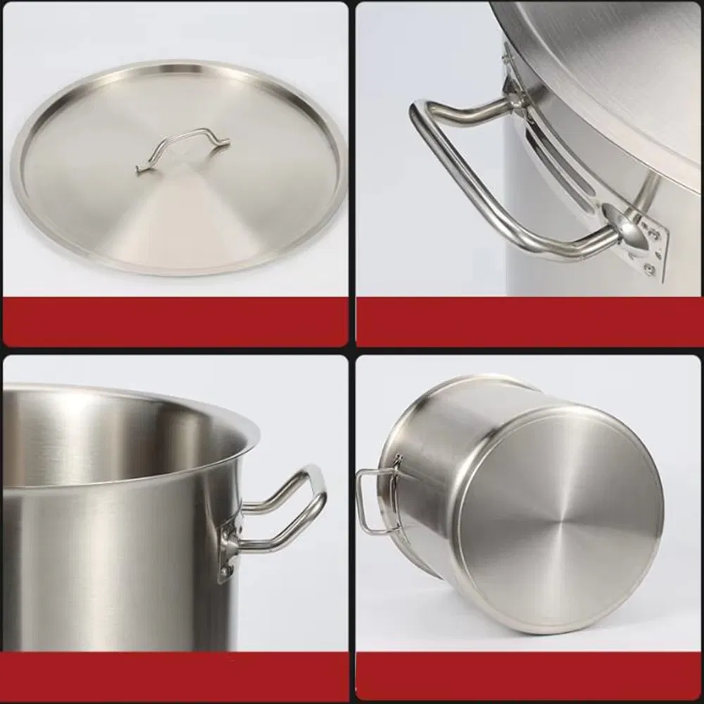 Premium 33L Stainless Steel Sauce Pot for Professional Chefs