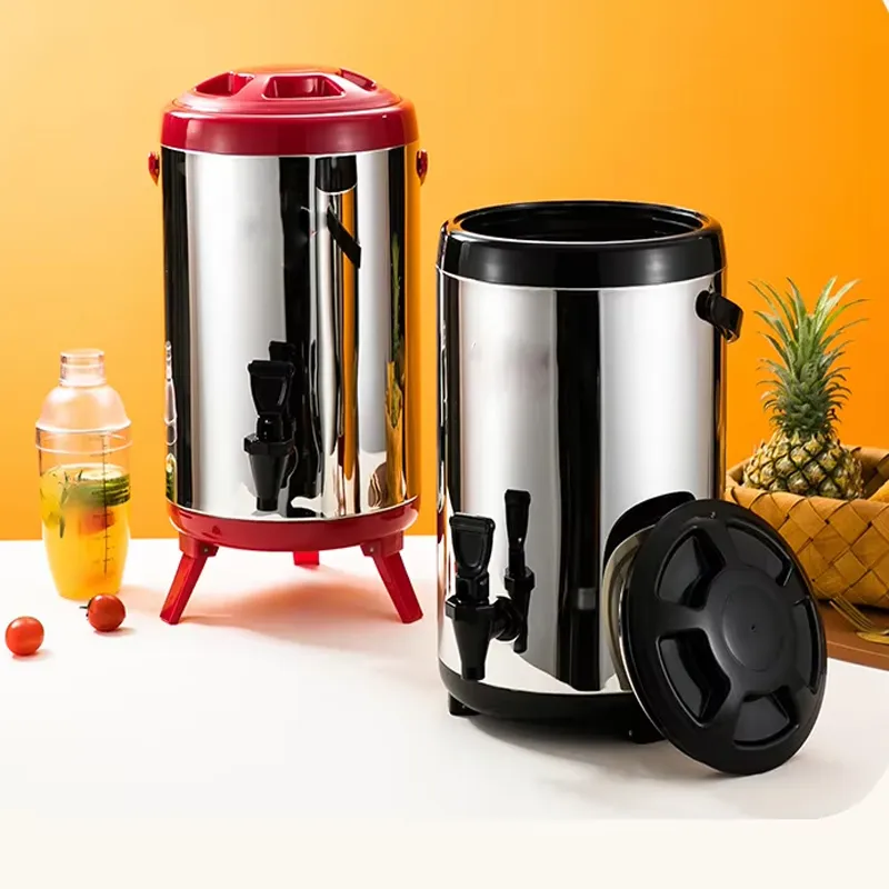 Premium 10L Stainless Steel Tea and Milk Storage Barrel