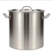 21L Professional Grade Stainless Steel Stock Pot for Chefs