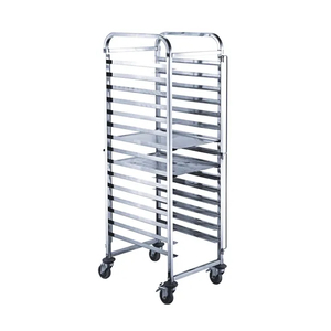 Commercial Stainless Steel Single-Line Food Share Cart