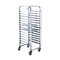 Commercial Stainless Steel Single-Line Food Share Cart