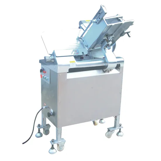 Heavy-Duty Commercial Electric Frozen Meat Slicer for Restaurants