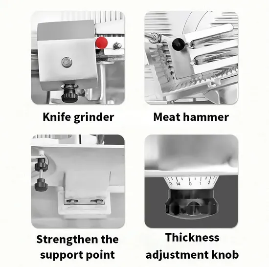 CT-Ms320 Commercial Electric Frozen Meat Slicing Machine Meat Slicer