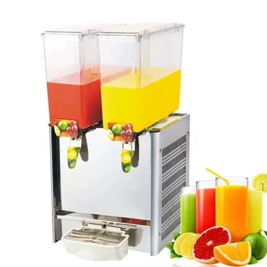 Hot and Cold Two Tank Juice Dispenser Machine Cold Juice Dispenser /Dispenser Juice Machine