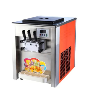 Professional Grade Ice Cream Maker in Stainless Steel with 3 Aroma Choices Ice Cream Machine