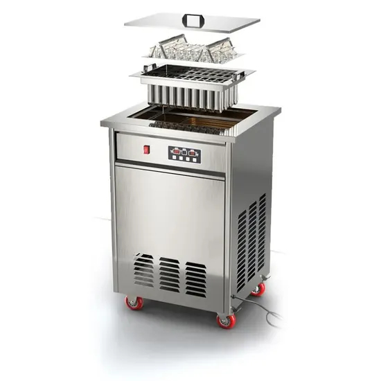 Commercial Ice Maker Stick Making Machine Popsicles Making Machine Fruit Popsicle Machine Ice Lolly Machine