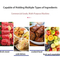 Versatile Supermarket Display Freezer for Cooked Meat Products