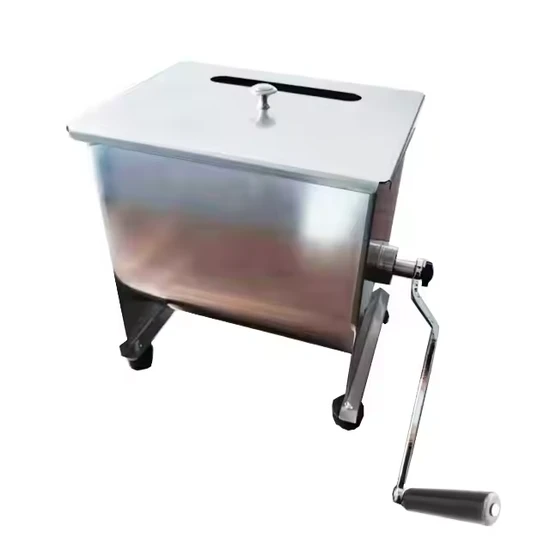 Heavy Duty Commercial Stainless Steel Meat and Vegetable Mixer 20lb Capacity