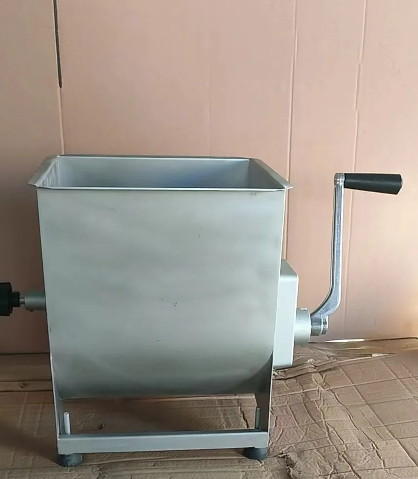 Heavy Duty Commercial Stainless Steel Meat and Vegetable Mixer 20lb Capacity