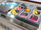 Advanced Intelligent Temperature Control Fried Ice Cream Roll Maker with 9 Barrels