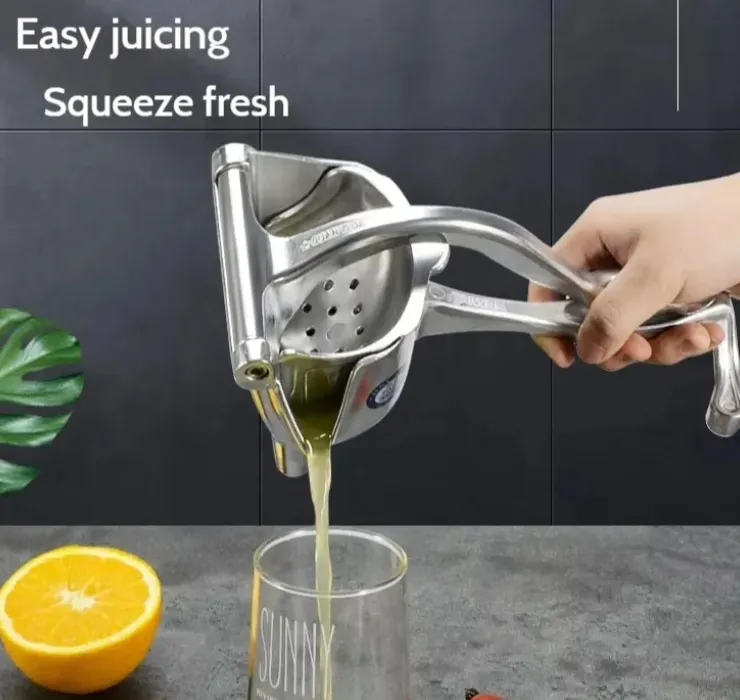 Premium Manual Fruit Juicer - Hand Press Extractor for Fresh Juice