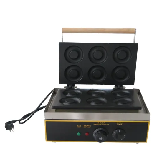 High Quality Household Multi-Function Change Plate Electric Breakfast Machine Pizza Ball Cake Waffle Doughnut Making Machine