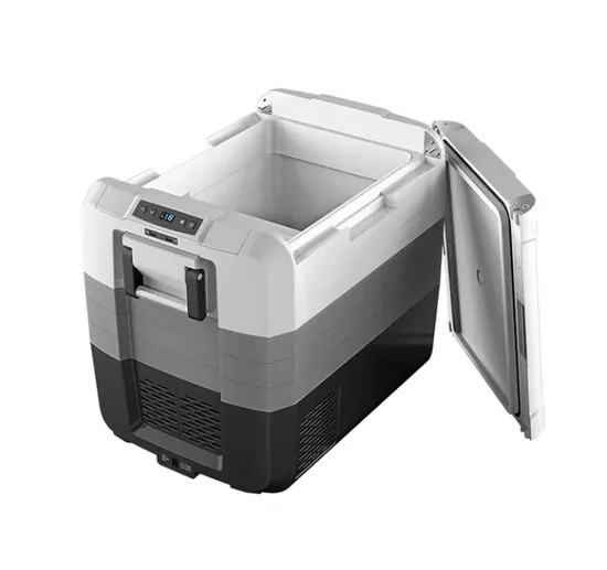Factory Direct 65L Vehicle and Home Use Car Refrigerator Portable Camping Car Freezer with Detachable Battery