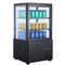 Premium Four-Sided Glass Beer/Wine/Beverage Display Fridge for Retail