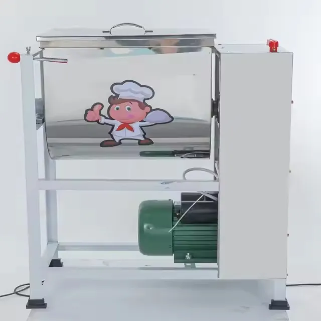 Commercial Grade 3HP Horizontal Mixer for Pasta Dough