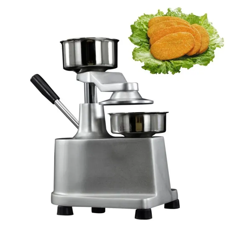 Versatile Manual Burger Press - Ideal for Homemade Patties